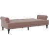 image:imageNovogratz Cassidy Upholstered Futon Blush Velvet
