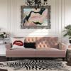 image:imageNovogratz Cassidy Upholstered Futon Blush Velvet