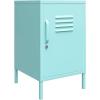 image:imageNovogratz Cache Metal Locker Style Living Room End Table Mint