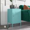 image:imageNovogratz Cache Metal Locker Style Living Room End Table Mint