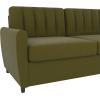 image:imageNovogratz 2278929N Brittany CertiPURUS Certified Memory Foam MattressQueen Green Linen Sofa Sleeper Green