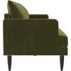 image:imageNovogratz Bailey Pillowback Sofa MidCentury Modern Vintage Living Room Furniture Olive Green Velvet