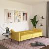 image:imageNovogratz Beatrice Coil Futon Convertible Sofa Bed amp Couch Mustard