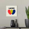 image:imageThe Novogratz Novogratz Values  Love Canvas Wall Art Print 12x12x12512L x 12W