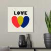 image:imageThe Novogratz Novogratz Values  Love Canvas Wall Art Print 12x12x12516L x 16W