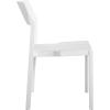 image:imageNovogratz Poolside Collection Chandler Stacking Dining Chairs IndoorOutdoor 2Pack White