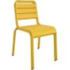 image:imageNovogratz Poolside Gossip June OutdoorIndoor Stacking Dining Chairs 2Pack Yellow
