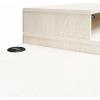 image:imageAmeriwood Home Novogratz Kalissa DresserDesk Combo with Wireless Charger White Oak with Gold