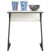 image:imageNovogratz Accent TableLaptop Desk PlasterGunmetal 3076920COM
