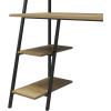 image:imageNovogratz Bushwick Ladder Desk Natural and Black Metal