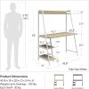 image:imageNovogratz Bushwick Ladder Desk Pale Oak