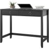 image:imageNovogratz Her Majesty 2Drawer Writing Desk Black