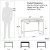 image:imageNovogratz Her Majesty 2Drawer Writing Desk Blue