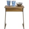 image:imageNovogratz Regal Laptop Couch Desk amp Accent Table Walnut