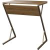 image:imageNovogratz Regal Laptop Couch Desk amp Accent Table Walnut