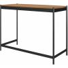 image:imageNovogratz Tallulah Desk Walnut wGunmetal Gray Metal