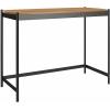 image:imageNovogratz Tallulah Desk Walnut wGunmetal Gray Metal