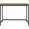 image:imageNovogratz Tallulah Desk Walnut wGunmetal Gray Metal