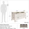 image:imageAmeriwood Home Kalissa Media Dresser for TVs up to 50 White OakWhite Oak