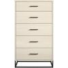image:imageNovogratz Kelly 5 Drawer Ivory Oak DresserIvory Oak