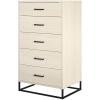 image:imageNovogratz Kelly 5 Drawer Ivory Oak DresserIvory Oak