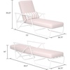 image:imageNovogratz 88063CWG1E Poolside Gossip Collection Connie Outdoor Chaise Lounge GrayRosewater