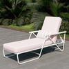 image:imageNovogratz 88063CWG1E Poolside Gossip Collection Connie Outdoor Chaise Lounge GrayRosewater