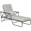 image:imageNovogratz 88063CWG1E Poolside Gossip Collection Connie Outdoor Chaise Lounge GrayGrey