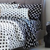 image:imageNovogratz By Utica Painted Lips 144 Thread Count Machine Washable Fun Soft Cozy Lightweight Cotton Percale Printed Easy Care Bed Sheet Bed Sheet Set Black Queen