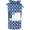 image:imageNovogratz Petite Painted Check Deep Indigo 144 Thread Count Machine Washable Fun Soft Cozy Geometric Lightweight Cotton Percale Printed Easy Care Bed Sheet Sheet Set Navy Queen